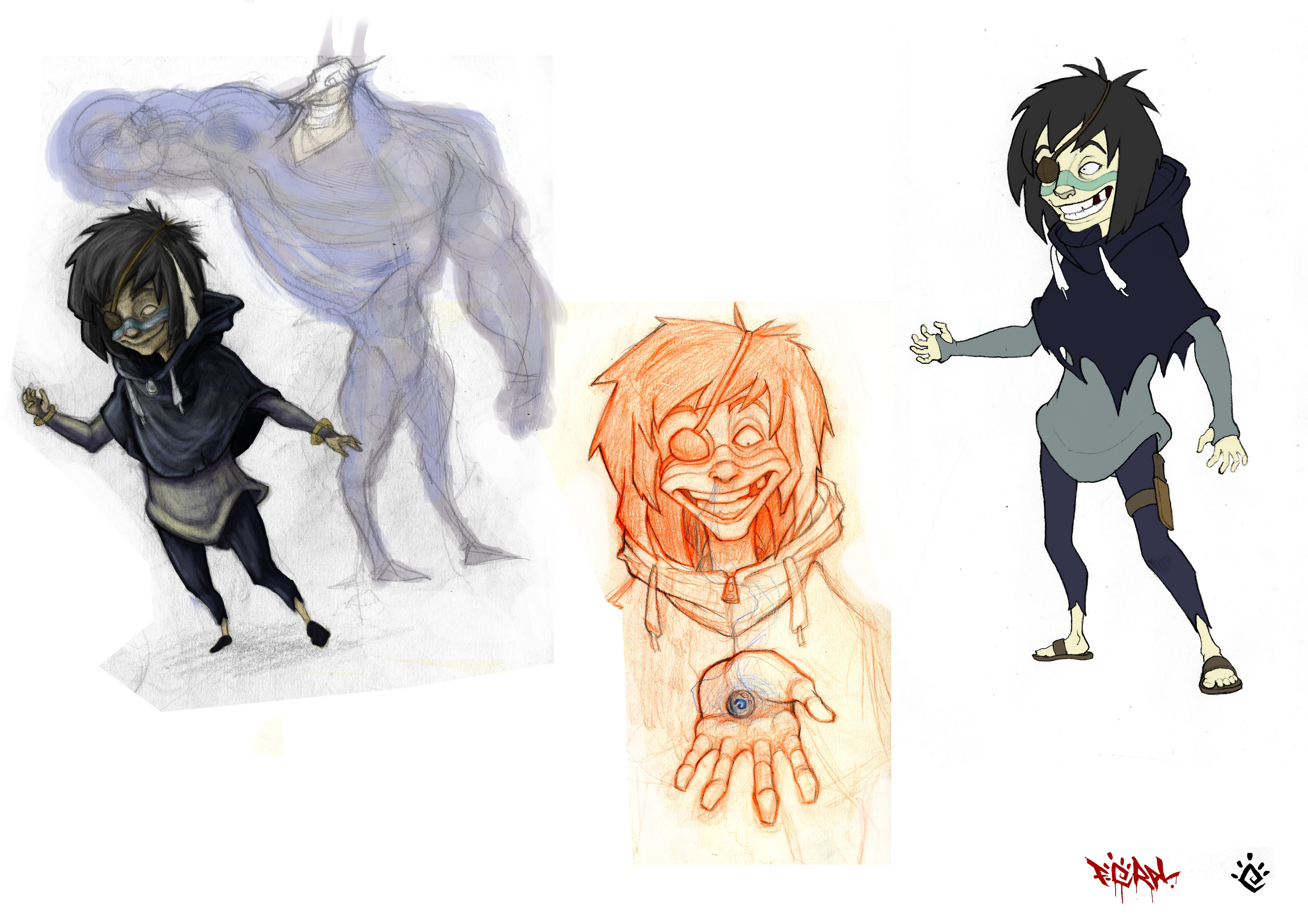 feral boy concepts 1